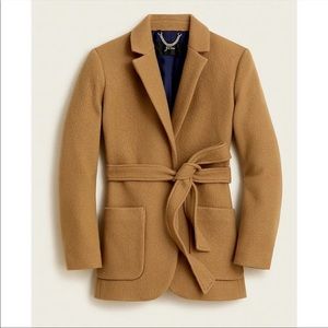 NWT J.Crew blazer-jacket in Italian fall blanket wool